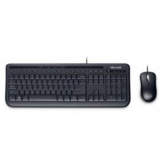 Microsoft Wired Desktop 600 for Business - Juego de teclado y ratón - USB - Español - Latinoamérica - negro
