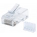 PLUG MODULAR RJ45 INTELLINET UTP CAT6 MULTIFILAR BOTE CON 90 PIEZAS CONTACTO ORO 50 MICRAS LINEA PRO
