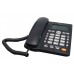 Teléfono Alámbrico WAM AS7412-B(W) - Analógica, Desk/Wall, Negro