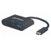 CABLE ADAPTADOR CONVERTIDOR DOCKING USB-C A HDMI USB 3.O USB-C 