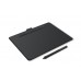 Wacom Intuos Tableta de lápiz creativa Medium - Digitalizador - 21.6 x 13.5 cm - electromagnético - 4 botones - inalámbrico, cableado - USB, Bluetooth - negro