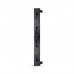 ORGANIZADOR METALICO VERTICAL DE 22U BROBOTIX 810214 - Negro, Acero, 22U
