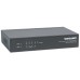 Switch INTELLINET 5 puertos Gigabit alimentado por PoE - Negro, 75 W, 5 puertos, Cat5e, Cat6, RJ-45