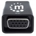 Micro Convertidor HDMI a VGA MANHATTAN Con salida de audio - Negro, HDMI, HDMI, VGA, Macho/hembra