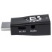 Micro Convertidor HDMI a VGA MANHATTAN Con salida de audio - Negro, HDMI, HDMI, VGA, Macho/hembra