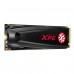 UNIDAD DE ESTADO SOLIDO SSD ADATA XPG GAMMIX S5 NVME M.2 2280 256GB PCIE GEN 3X4 3DNAND LECT.2100MB/S ESCRIT 1500MB/S CON DISIPADOR PC/GAMER/ALTO RENDIMIENTO