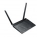 ROUTER / REPETIDOR ASUS RT-N300/B1 /300MBPS /2.4GHZ / 4X10-100 /2 ANTENAS EXT 5 DBI /GRIS CON NEGRO