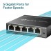 SWITCH EASY SMART DE 5 PUERTOS GIGABIT                            