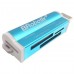Lector USB BROBOTIX 180420A - USB V2.0, Azul