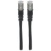 Cable de Red Cat6a S/FTP INTELLINET 741538 - 2, 1 m, RJ-45, RJ-45, Macho/Macho, Negro