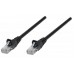 Cable de Red Cat6a S/FTP INTELLINET 741538 - 2, 1 m, RJ-45, RJ-45, Macho/Macho, Negro