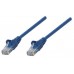 Cable de Red Cat6a S/FTP INTELLINET 741491 - 3 m, RJ-45, RJ-45, Macho/Macho, Azul