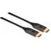 Cable HDMI Óptico Clasificación Plénum MANHATTAN 355445 - 50 m, HDMI A, HDMI A, MACHO, Negro