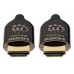 Cable HDMI Óptico Clasificación Plénum MANHATTAN 355445 - 50 m, HDMI A, HDMI A, MACHO, Negro