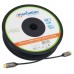 Cable HDMI Óptico Clasificación Plénum MANHATTAN 355445 - 50 m, HDMI A, HDMI A, MACHO, Negro