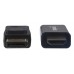 Cable DisplayPort a HDMI MANHATTAN 153201 - 1.8 m, DisplayPort, HDMI, Negro, Macho/Macho, Para Pantalla UHD
