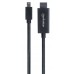 Cable Mini DisplayPort a HDM MANHATTAN 153287 - 1.8 m, Mini DisplayPort, HDMI, Negro, Macho/Macho, Para Pantallas UHD Cable Mini DisplayPort a HDM MANHATTAN 153287 - 1.8 m, Mini DisplayPort, HDMI, Negro, Macho/Macho, Para Pantallas UHD