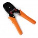 Pinza ponchadora 3 en 1 BAGONG Qian QAP-37401 - Acero, Naranja, No
