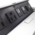 CAJA PARA MESA: HDMI - USB, RJ45 CAT6, CORRIENTE BROBOTIX 171224