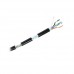 Bobina de 152.5 metros Cat6+ CALIBRE 23 Exterior Blindado tipo FTP Para Climas Extremos, UL para aplicaciones de CCTV y redes de datos. Para uso en Intemperie. Bobina de 152.5 metros Cat6+ CALIBRE 23 Exterior Blindado tipo FTP Para Climas Extremos, UL para aplicaciones de CCTV y redes de datos. Para uso en Intemperie.