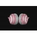 Razer Kraken Kitty - Auricular - tamaño completo - cableado - USB - aislamiento de ruido - rosa cuarzo