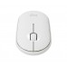 Logitech Pebble M350 - Ratón - óptico - 3 botones - inalámbrico - Bluetooth, 2.4 GHz - receptor inalámbrico USB - blanco