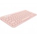 Logitech K380 Multi-Device Bluetooth Keyboard - Teclado - inalámbrico - Bluetooth 3.0 - QWERTY - inglés - rosa
