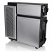 Thermaltake Level 20 - Tempered Glass Edition - torre completa - placa ATX extendida - sin fuente de alimentación (PS/2) - aluminio, gris espacio - USB/Audio