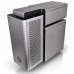 Thermaltake Level 20 - Tempered Glass Edition - torre completa - placa ATX extendida - sin fuente de alimentación (PS/2) - aluminio, gris espacio - USB/Audio