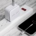 Moshi - Battery cable - 24 pin USB-C - Apple Lightning - 1.2 m - Gray Moshi - Battery cable - 24 pin USB-C - Apple Lightning - 1.2 m - Gray