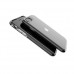 Gear4 Piccadilly - Carcasa trasera para teléfono móvil - policarbonato, D3O, poliuretano termoplástico (TPU) - negro, transparente - diseño delgado - para Apple iPhone SE (2nd generation)