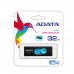 MEMORIA ADATA 32GB USB 3.1 UV320 RETRACTIL NEGRO-AZUL