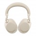 Jabra Evolve2 85 UC Stereo - Auricular - tamaño completo - Bluetooth - inalámbrico - cancelación de sonido activo - conector de 3,5 mm, USB-C - beige
