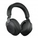 Jabra Evolve2 85 MS Stereo - Auricular - tamaño completo - Bluetooth - inalámbrico - cancelación de sonido activo - conector de 3,5 mm, USB-A - negro