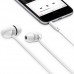 iLuv PEPPERMINT - Auriculares internos - en oreja - cableado - conector de 3,5 mm - aislamiento de ruido - blanco
