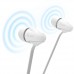 iLuv PEPPERMINT - Auriculares internos - en oreja - cableado - conector de 3,5 mm - aislamiento de ruido - blanco