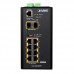 Switch Industrial Administrable Capa 2+ 8 puertos PoE 802.3at gigabit, 2 puertos SFP