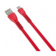 Cable USB a Micro USB Naceb Technology NA-0103R - USB, Micro USB, 1 m, Rojo