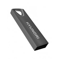 Memoria USB HYUNDAI U2BK/32GASG - Gris, 32 GB, USB 2.0, 10 MB/s, 3 MB/s