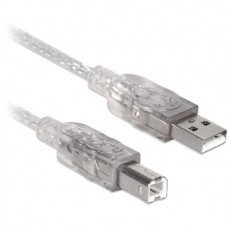 Cable USB BROBOTIX 180705 - 5 m, Transparente