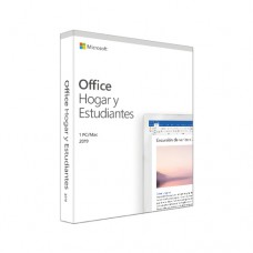 Microsoft Office Home and Student 2019 - License - 1 user - Activation card - Windows - Spanish - Medialess
