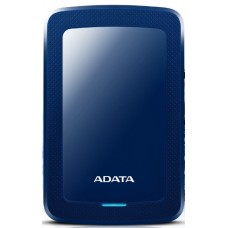 ADATA HV300 - Disco duro - 2 TB - externo (portátil) - USB 3.1 - AES de 256 bits - azul