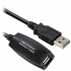 CABLE USB BROBOTIX 030570 - Macho/hembra, Negro