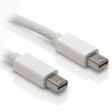 CABLE MINI DISPLAY PORT BROBOTIX MINI DISPLAY PORT MACHO MACHO 1.8 MTS - 1, 8 m, Mini DisplayPort, Mini DisplayPort, Macho/Macho, Color blanco