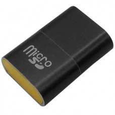 LECTOR USB MINI BROBOTIX 170188N - USB V2.0, Micro SD, Negro