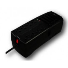 Regulador DATASHIELD RAD2000 - 8, Negro, Hogar y Oficina, 2000 VA, 1000 W