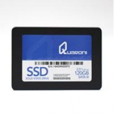 UNIDAD DE ESTADO SOLIDO SSD QUARONI 2.5 120GB SATA3 6GB/S 7MM LECT 410MB/S ESCRIT 170MB/S.