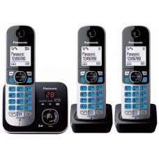 TELEFONO INALAMBRICO KX-TG6822MEB BASE 2 EXTENCIONES CON CONTESTADORA DIGITAL