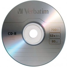 CD-R 52X 700MB 80MIN GRABABLE SOBRE INDIVIDUAL VERBATIM          