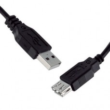 Cable Extención GETTTECH JL-3520 USB 2.0 A Macho a Tipo C - USB A, USB C, Macho/hembra, 1, 5 m, Negro